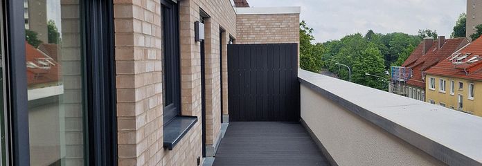 Penthouse über den Dächern von Osnabrück