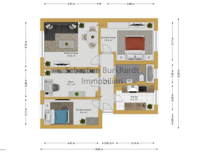 Reserviert!!! *** günstige 4-Raum Wohnung in Gehren – फोटो 1