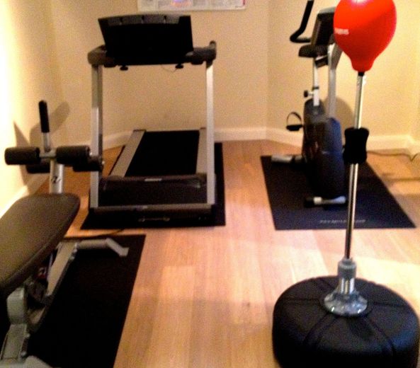 Fitness-Raum im UG