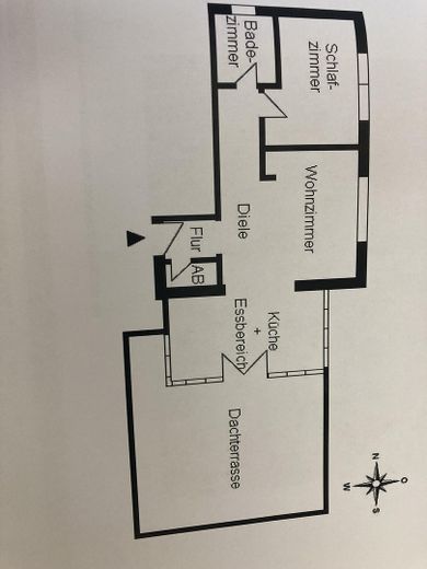 Schöne geräumige 2-ZImmer Wohnung  in Billstedt – Grundriss