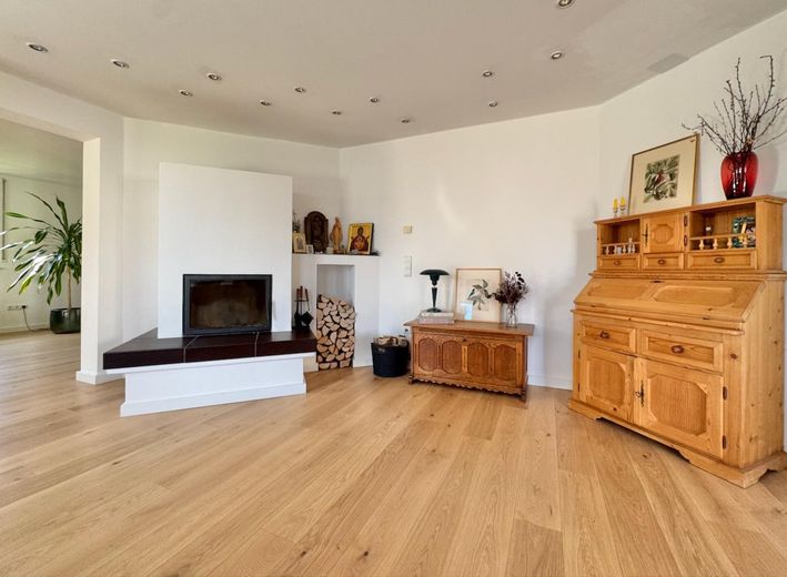 Kamin im Esszimmer