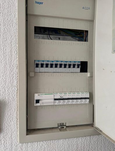 ertüchtigter Sciherungskasten