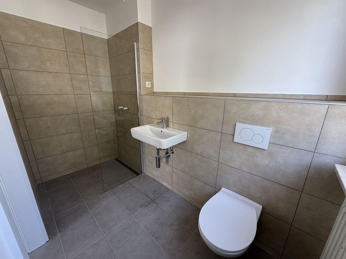 Großzügiges Wohnhaus mit 200 m² Wohnfläche – frisch renoviert in Brensbach-Wersau – Badezimmer EG