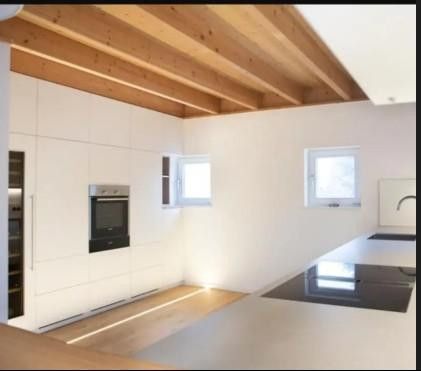 Mehr Raum fürs Leben in Landshut – individuelles Architektenhaus im MünchnerVerkehrsVerbund – Gartenebene innen Küche 