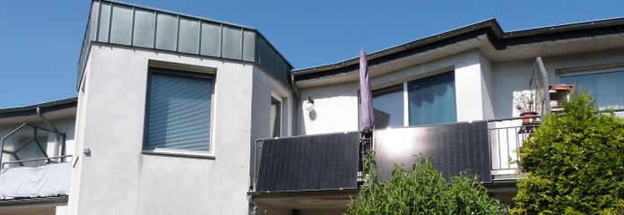 3-Zimmer Wohnung in Neuss befristet für 24 Monate zu vermieten – Hausfront 