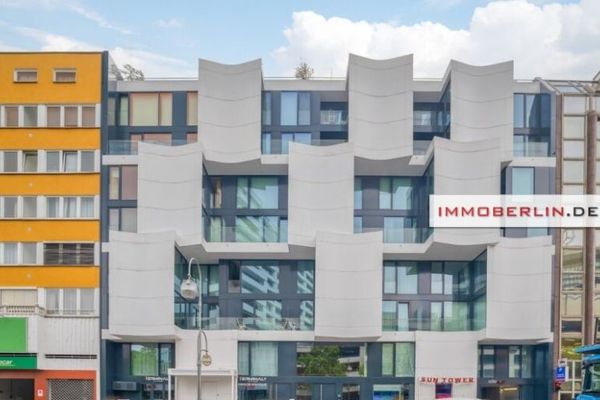 IMMOBERLIN.DE - Attraktive Architektur! Wohnung mit ruhiger Loggia nahe KaDeWe, Kurfürstendamm & Zoo