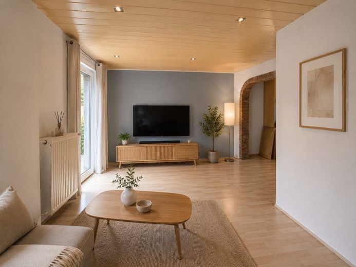 Wohnzimmer. EG