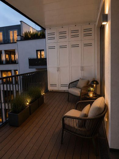 Provisionsfrei: Außergewöhnliche Dachgeschosswohnung mit Blick über Berlin und toller Dach-Terrasse – Loggia SZi 1 KI