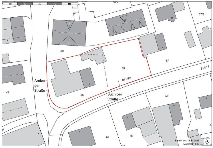 Lageplan (Dorfmitte)