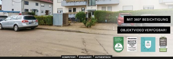 DOPPELT SONNIG: 3-Zimmer-Wohnung mit Ost- & Westbalkon und viel Potenzial in Stutensee-Blankenloch