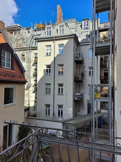 von Balkon nach Osten