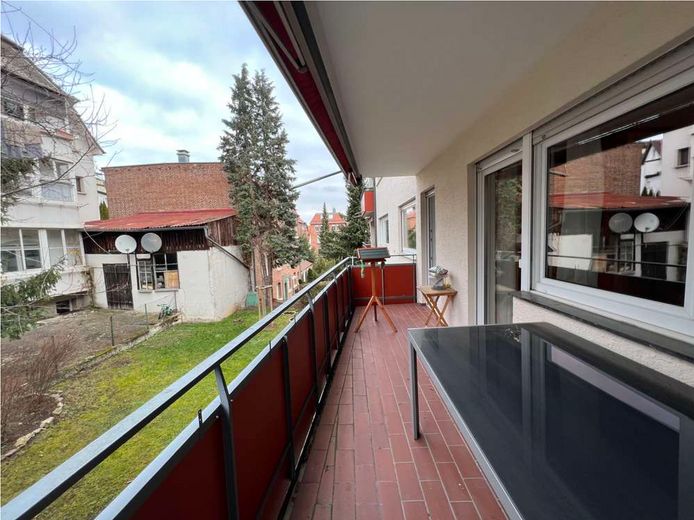 Balkon hinten