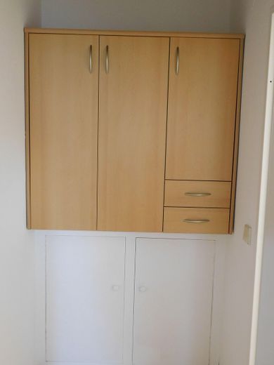 Einbauschrank u. Heizverteiler