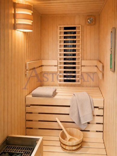 Logenplatz über der Ostsee - Meeresdomizil mit 82 m² Dachterrasse &amp; Sauna – private Sauna