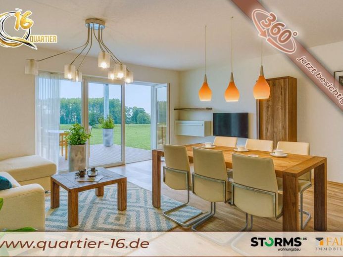 Erdgeschosswohnung (WE-1) - 94,08 m² - 3 Zimmer – Foto 1