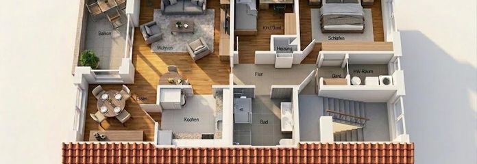 3D-Grundriss