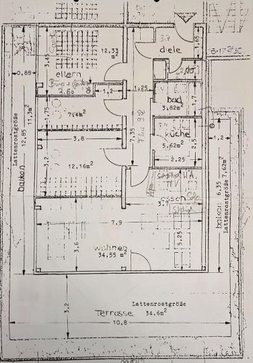Trennung von Traumwohnung – Plan