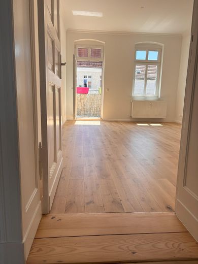 Helle modernisierte 3-Zimmer-Altbauwohnung im Weitlingkiez - Provisionsfrei - – Schlafzimmer (lt. Grundriss)