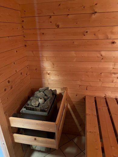 Sauna im Keller