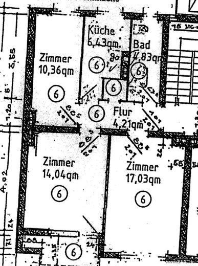 Balkon-Ausblick auf Engelbecken und Michaelkirchplatz - 3-Zimmer-Wohnung, bezugsfrei in Kürze – neuer Grundriss in Arbeit