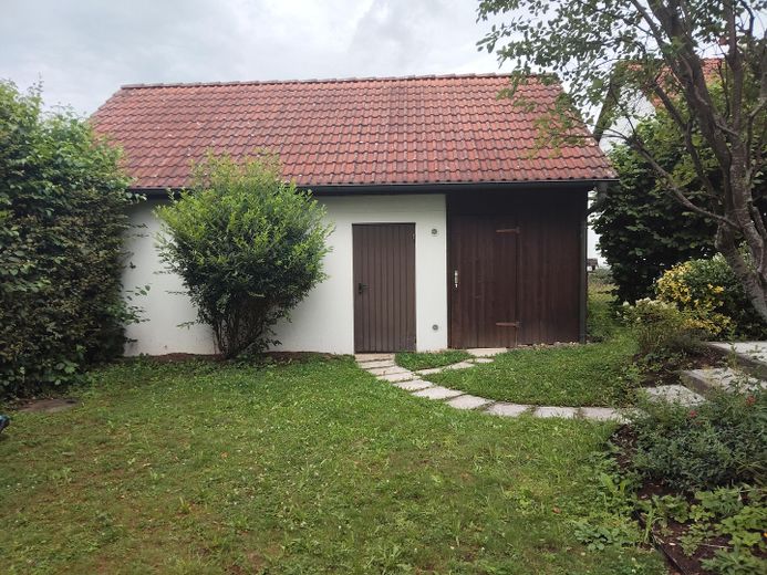 Garage, Gartenzugang+Schuppen