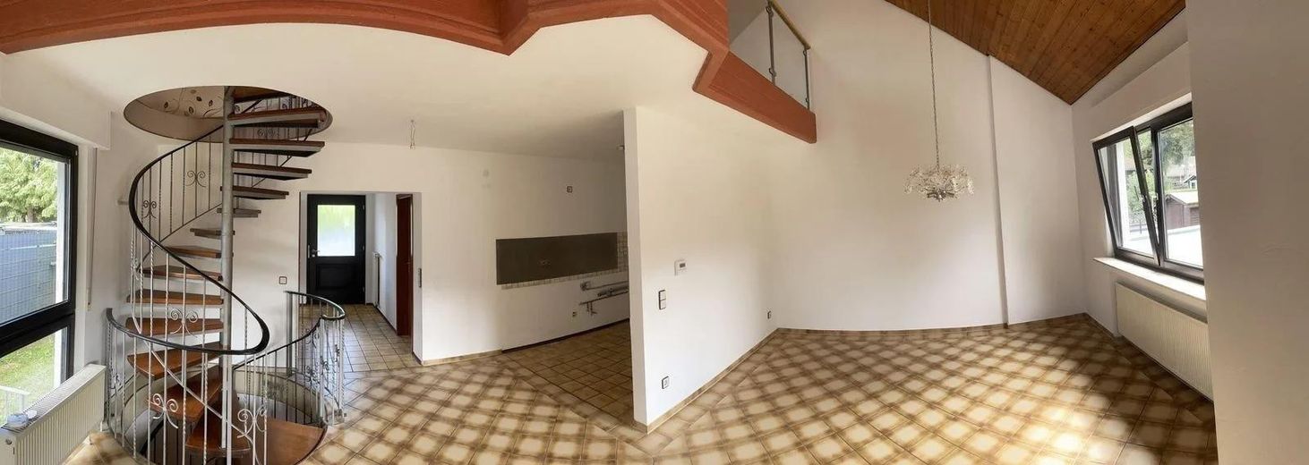 Wohnzimmer Blick Küche