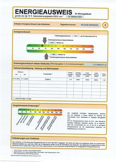 2 yaşam alanı, bahçe ve aile için bolca alan sunan geniş iki ailelik ev – Energieverbrauch