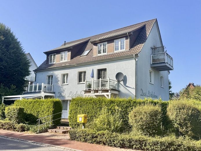 HORN IMMOBILIEN ++ Rechlin an der Müritz Mehrfamilienhaus voll vermietet – Hausansicht