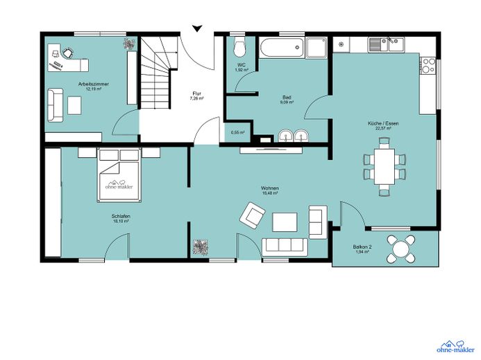 Haus für Individualisten + Genießer – EG