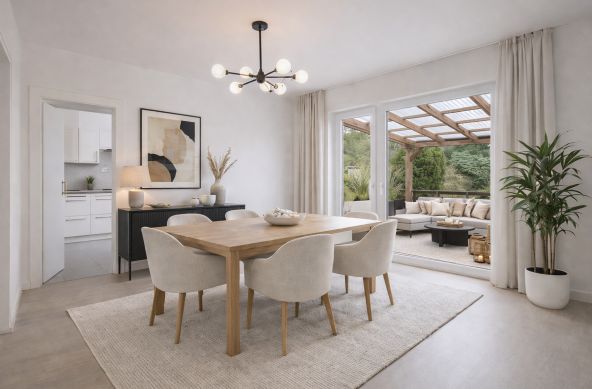 Einladendes Esszimmer