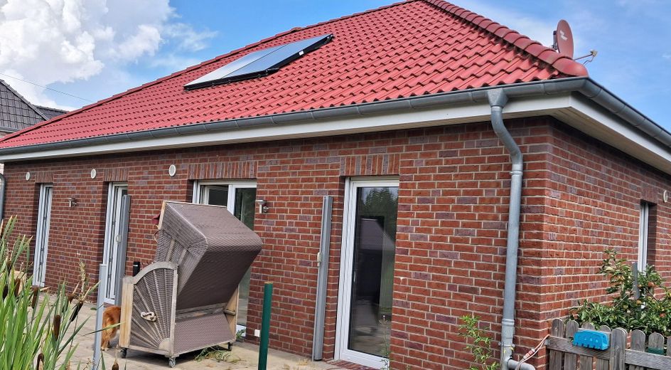 Bungalow come nuovo a Scharbeutz, frazione di Gleschendorf, in posizione immersa nella natura – Rückseite