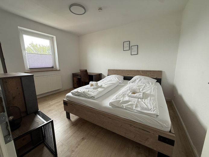 3ZKB Altbaucharme, Stellplatz, Moritzberg – Kleines Schlafzimmer
