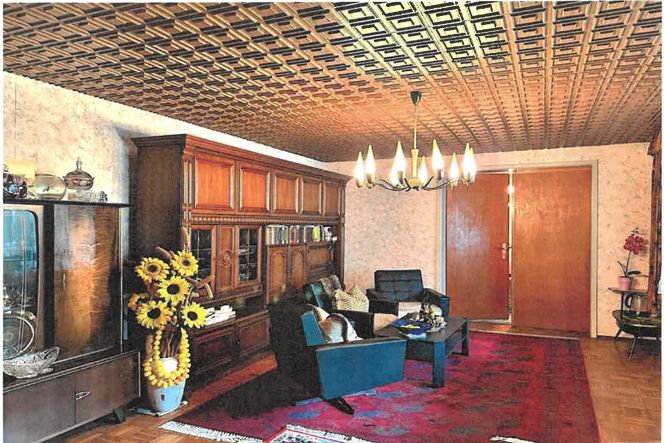 Bungalow unifamiliar independiente con garaje en Kleinostheim Waldstadt sin intermediario – Wohnzimmer