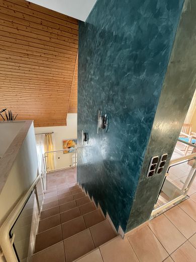 Abgang zu Wohnzimmer