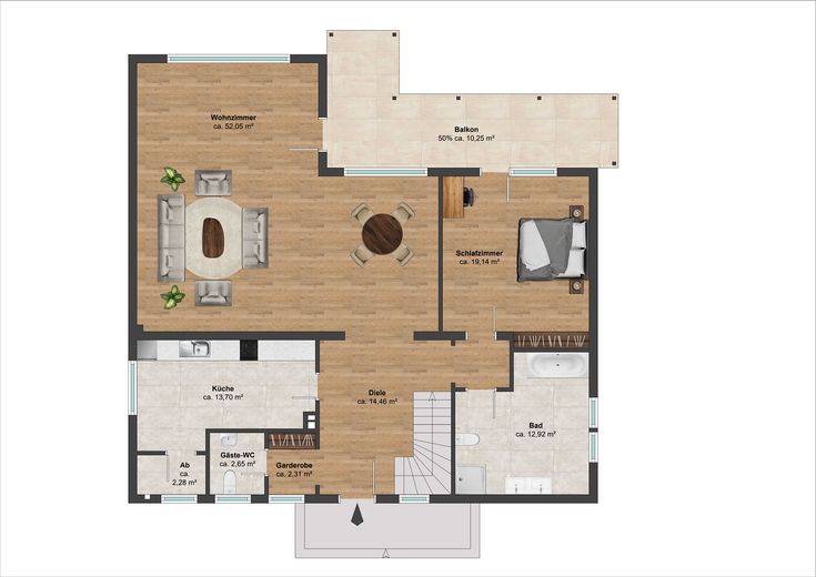 Grundriss Erdgeschoss