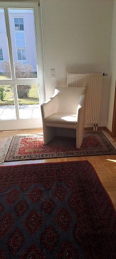Möbliertes 1-Zimmer Apartment mit Tiefgarage ab sofort an Nichtraucher Single ohne Haustier – Wohn-Schlafzimmer
