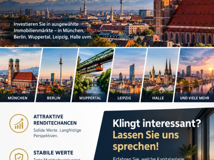 Kapitalanlage MÜNCHEN - BERLIN - WUPPERTAL – Foto 1