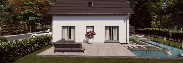 Ansicht Garten