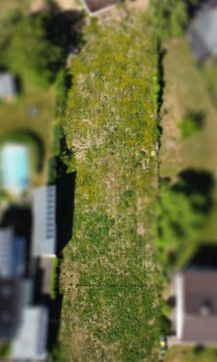 Hilgert ! Großes Grundstück - Bauvorbescheid für 2 EFH liegt vor – Grundstück Vogelperspektive