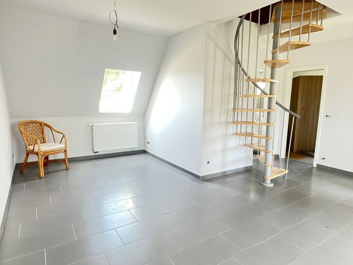 Wohnen mit Wendeltreppe
