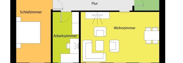 Hübsche Wohnung mit Tageslichtbad im Stadtzentrum mit Parkplatz