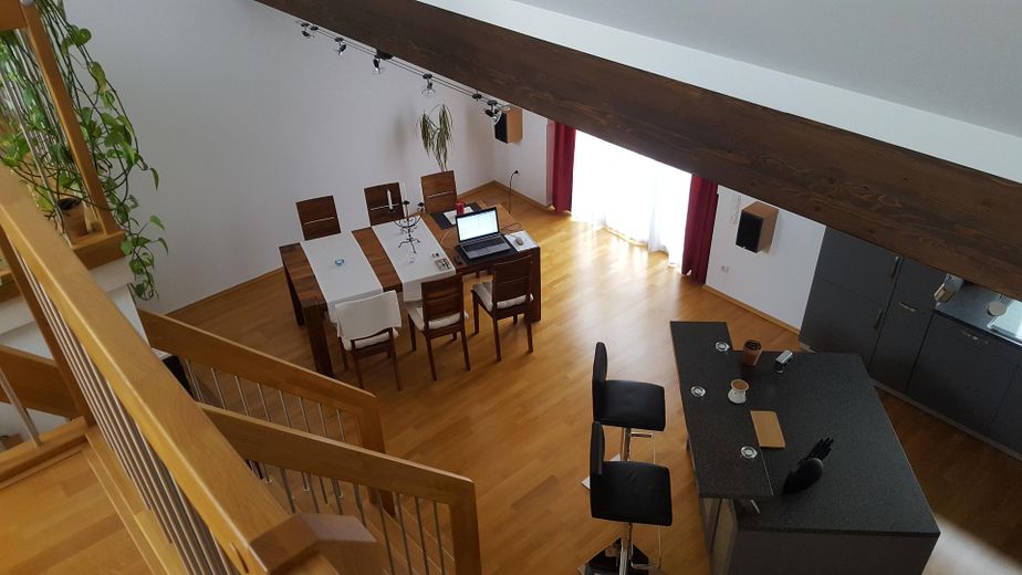 Blick von der Galerie