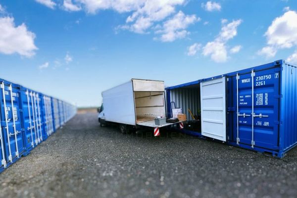 Lagerplatz im Seecontainer 14 - 28 m² in Westerrönfeld, 5km von Rendsburg entfernt