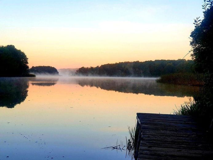 Seegut Blaue Blume – Herrenhaus, Wohnhaus & See in der Uckermark – Mellensee, 10 min zu Fuß