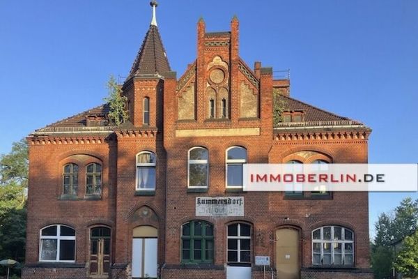 IMMOBERLIN.DE - محطة تاريخية مع مبنى ملحق & إمكانات كبيرة للسكن والعمل
