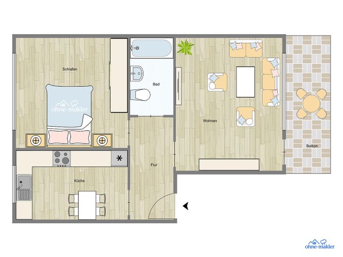 Modernisierte Wohnung in Mönchengladbach Eicken – Foto 12