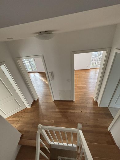 Blick von Treppe ins OG