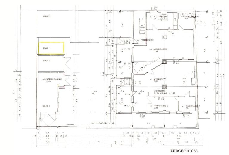 VOLL VERMIETETES UND GEPFLEGTES INNERSTÄDTISCHES GESCHÄFTSHAUS MIT FAKTOR 15,41 IN RUHIGER CITYLAGE VON HANNOVER. – Erdgeschoss