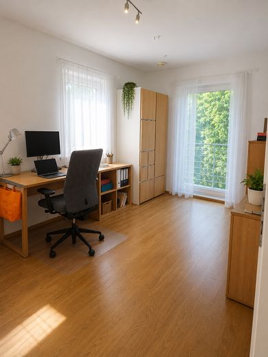 Doppelhaushälfte in München-Untermenzing - familienfreundlich, nachhaltig, durchdacht – Zimmer 1 - OG