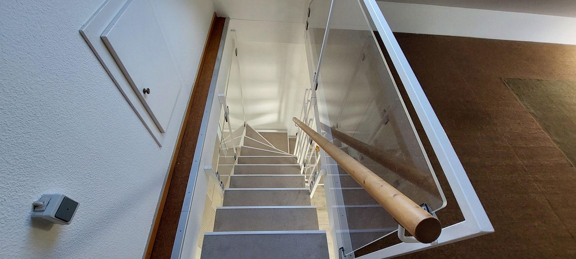 Treppe Diele zum Dachboden